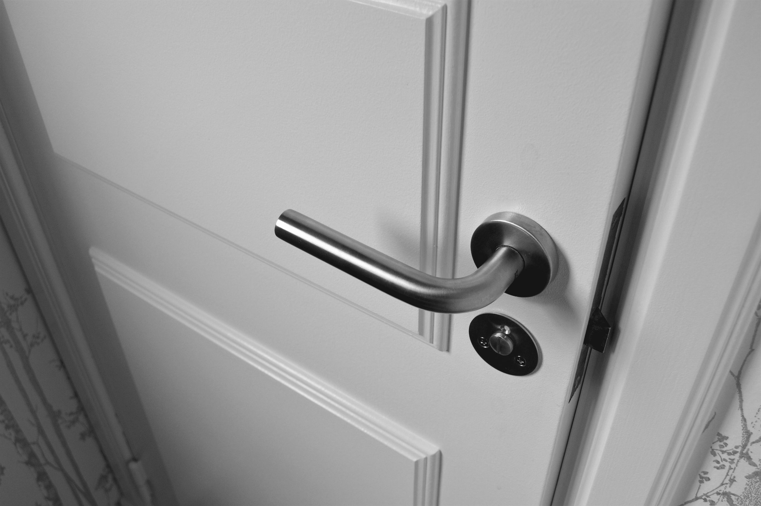 Puertas interiores lacadas en blanco